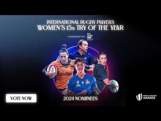 International Rugby Players Women's 15's Try of the Year Nominees