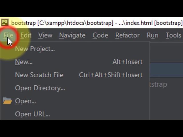 آموزش پی اچ پی از مبتدی تا حرفه ای-phpstorm