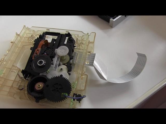 panasonic RX-ED50 ремонт CD привода 1 часть