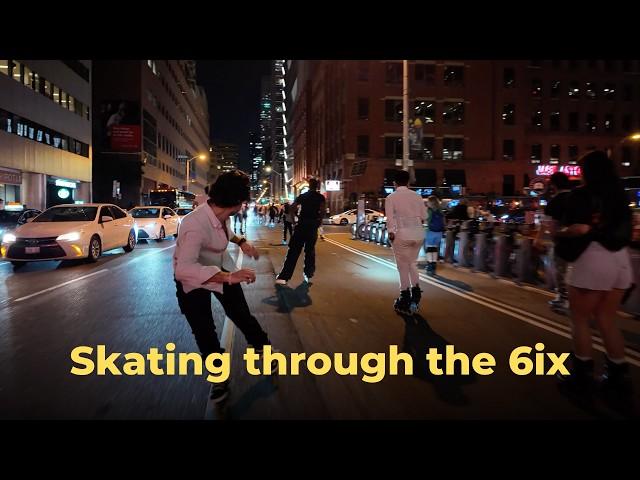 Exploring Toronto with a Horde of Rollerbladers | Toronto Roll