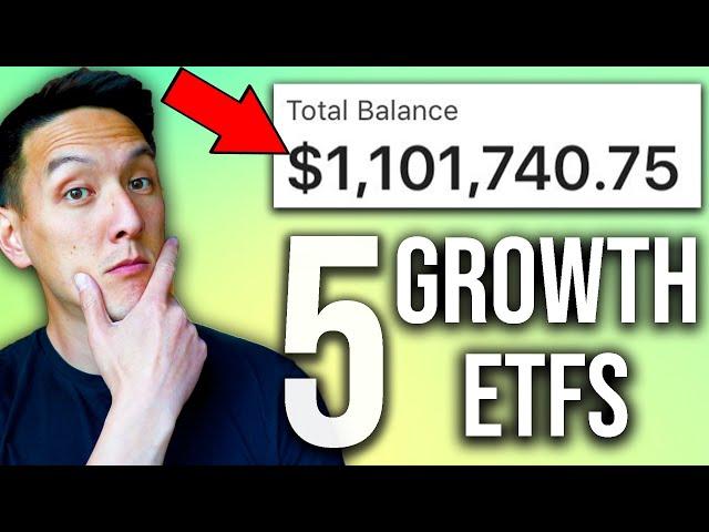 The 5 BEST Growth ETFs That Can Make You MILLIONS (2022)