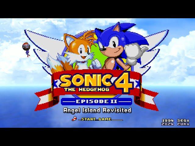 Sonic 3 A.I.R - Sonic 4: Episode 2 Edition  Full Game Playthrough (1080p/60fps)