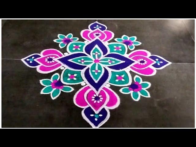 Margazhi Matham Special Rangoli Design / 2025 New Year Rangoli / Sashti Pooja / Kolam / Easy Mugulu