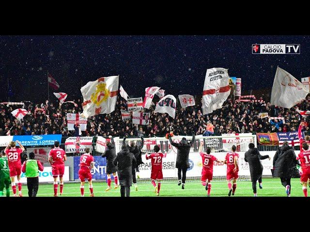 Tifosi biancoscudati a Trento