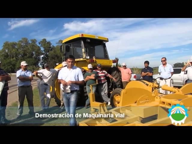 Demostración de Maquinaria Vial