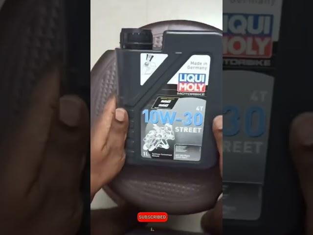 Liqui Moly 4t Engine Oil For 125cc Scooter ll Bergman Street ll 10w30 Synthetic Engine Oil Unboxing