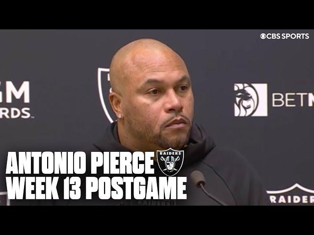 Antonio Pierce proud of team despite falling short to Chiefs | Press Conference