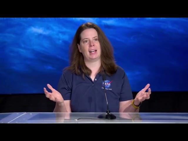 JinJa Birkenbeuel Questions Women's Health in Space at NASA's SpaceX Crew 8 NASA Social Panel