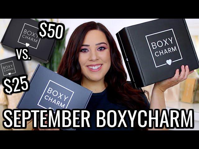 BOXYCHARM VS. BOXYLUXE SEPTEMBER 2020! WORTH UPGRADING OR SAVE YOUR MONEY?