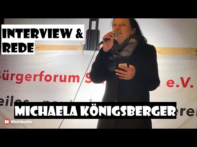 Michaela Köngisberger Rede & Interview Bürgerforum Schwaben e.V. Augsburg 28.12.24