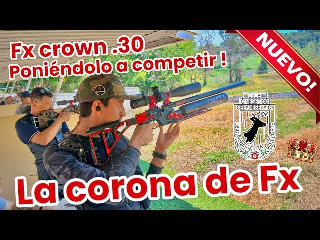 UN RIFLE ESPECTACULAR PARA CAZAR Y COMPETIR  ENTERATE QUE PASO EL DIA DE LA COMPETENCIA, FX CROWN