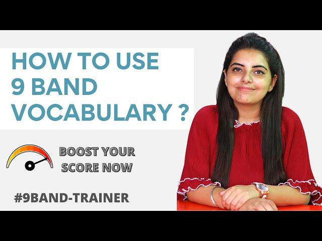 How to use Vocabulary for 9 band Speaking | Lexical Resources | IELTS WITH SIMRAN