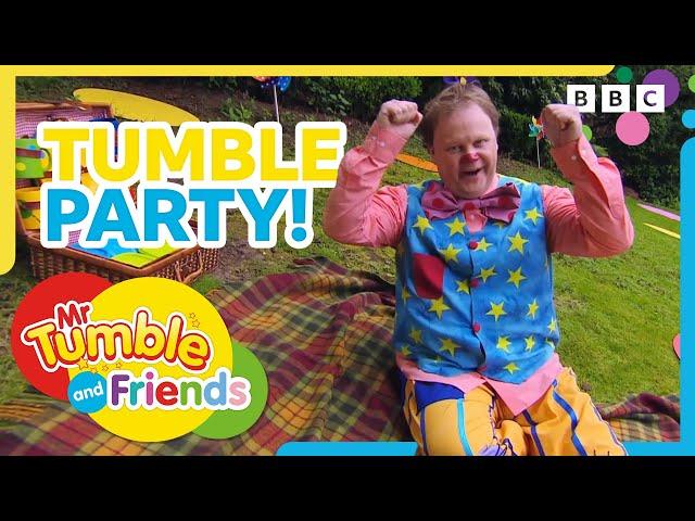 Let's go on a Tumble Tea Party  | 40+ Minutes of Summer Fun ️ | Mr Tumble and Friends