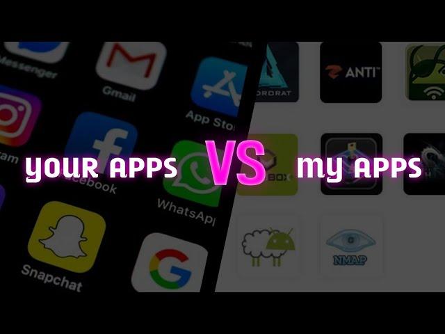  YOUR APPS VS ‍ MY APPS ! || Hacker attitude status  || Hacker WhatsApp status || hacker