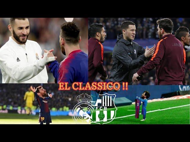 LE PREMIER CLASSICO D’EDEN HAZARD ???? AVANT MATCH REAL MADRID - FC BARCELONE (EL CLASSICO) !!!