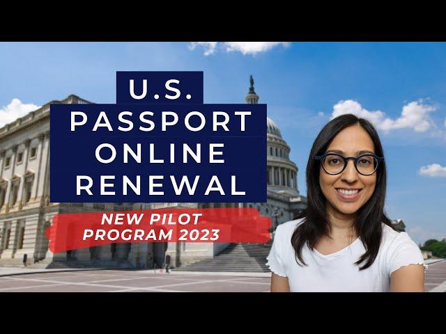 Renew your U.S. passport ONLINE  | Online Passport Renewal Update (NEW program details)