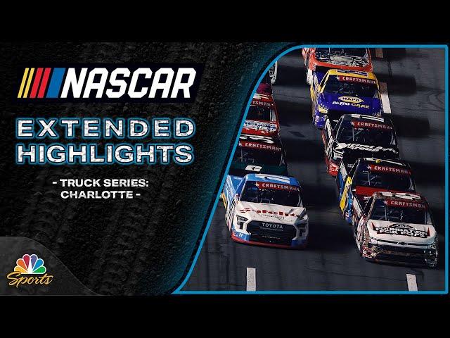 Craftsman Truck Series 2025: North Carolina Education Lottery 200 | HIGHLIGHTS | Motorsports on NBC