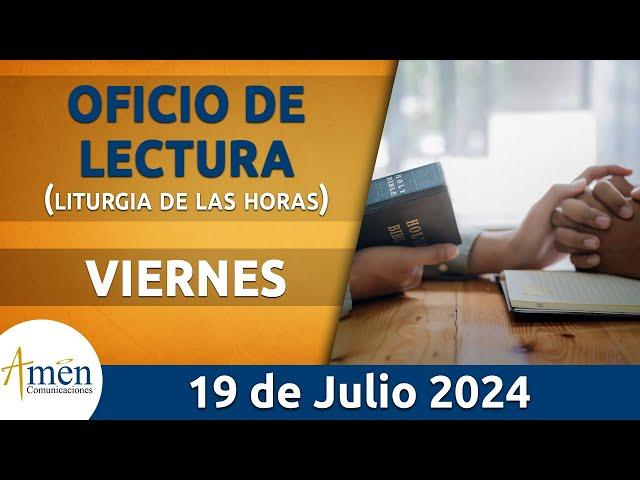 Oficio de Lectura de hoy Viernes 19 Julio 2024 l Padre Carlos Yepes l Católica l Dios