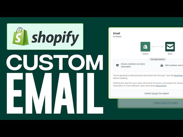 How To Setup Custom Emails in Shopify (2024) Professional Email Branding