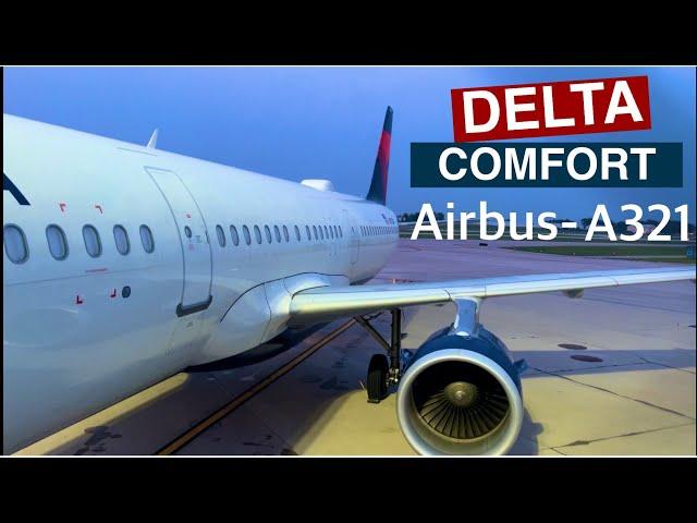 Trip Report - Delta Airbus a321 Comfort Plus GRR-MSP  #tripreport #airbusa321 #comfort+