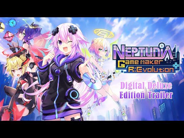 Neptunia Game Maker R:Evolution | Digital Deluxe Edition Trailer | PS4®, PS5®, Nintendo Switch™