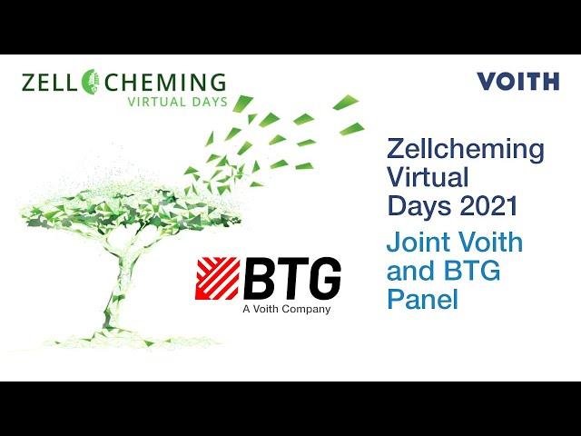 Voith and BTG: Panel discussion at Zellcheming 2021