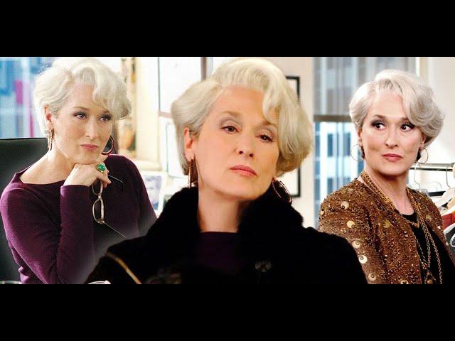 Miranda Priestly being ICONIC for 5 minutes