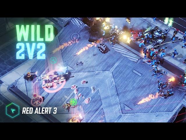 A Crazy 2v2 and Other Games - Red Alert 3 (Live Stream VOD)