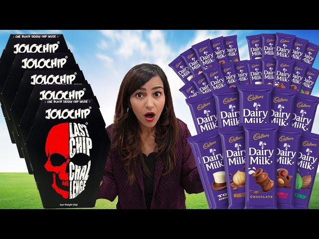 5 JOLOCHIP  VS 50 Dairy Milk Chocolates   || क्या होगा इनको मिक्स करने से