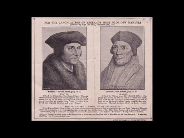 Ss. Thomas More & John Fisher (22 June): Courage When Standing Alone