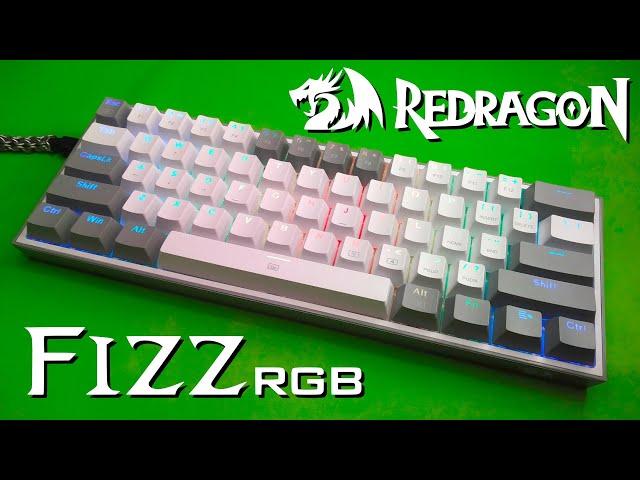 Redragon K617 Fizz RGB | 60% Mechanical Keyboard Review | Budget Buys Ep. 69