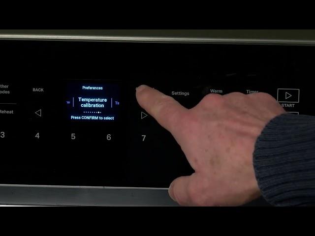 Oven Temperature Calibration on Range
