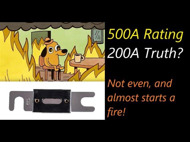 Skar Fuses Exposed: 500A Rating vs. 200A Reality?