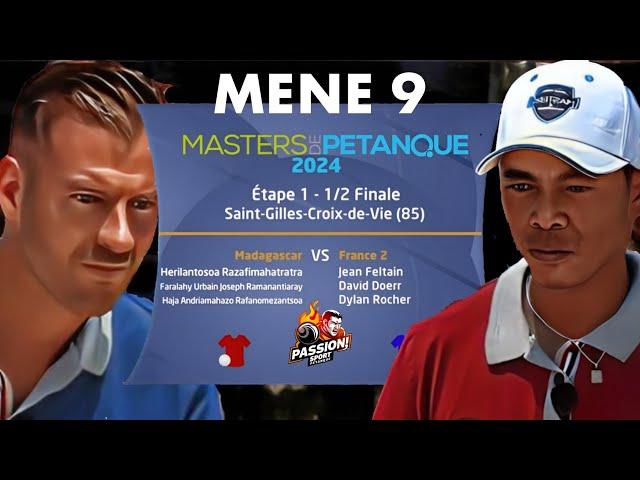 MASTERS DE PÉTANQUE 2024  - Mène 9 - Étape 1 - Madagascar VS France