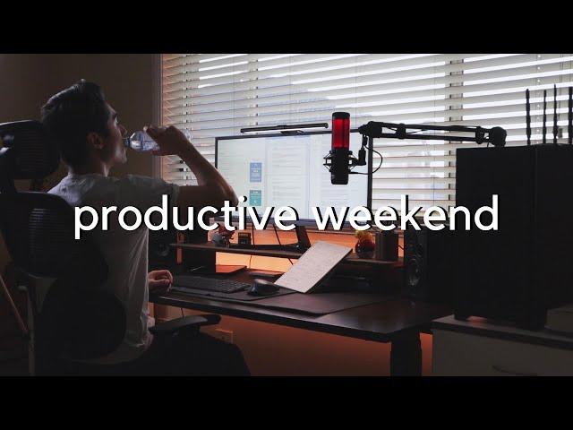 Productive Weekend In Medical School | Building My New Desk, Assignments & Video Games