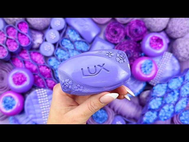 [ASMR]SOAP(4K)Soap boxes with starch Clay cracking  Cutting soap cubes 4K 전분과 반짝이가 들어간 비누