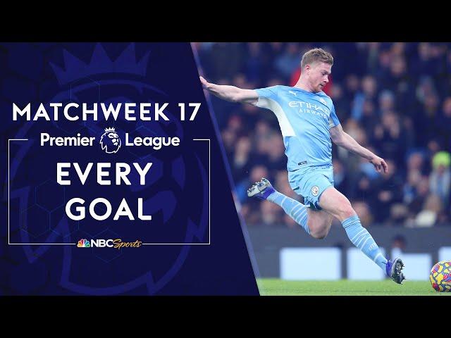 Every Premier League goal from Matchweek 17 (2021-22) | Premier League | NBC Sports