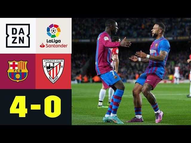 Dembele hat wieder Bock! Starkes Barca watscht Bilbao ab: FC Barcelona - Bilbao 4:0 | La Liga | DAZN