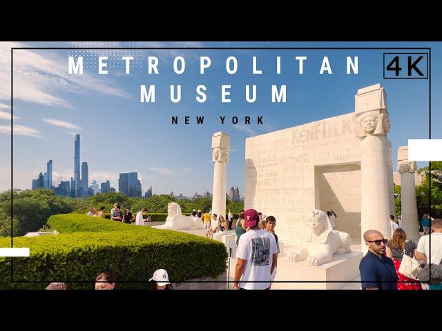 [4K]  New York Metropolitan Museum of Art Tour w/ Artists Info,NYC Walking Tour 2023 Part8 #art