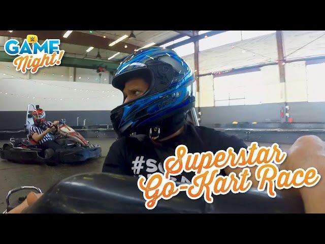 WWE Superstars beim Go-Kart Rennen: WWE Game Night