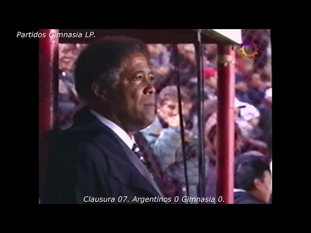 15/06/2007. Clausura 2007. Fecha 19. Argentinos Juniors 0 Gimnasia 0. DAM.