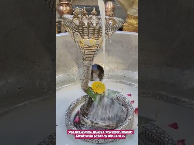 Shri Kubereshwar Mahadev from Kuber Bhandari Karnali Dham Gujrat on Wed 23.04.25 #temple #karnali