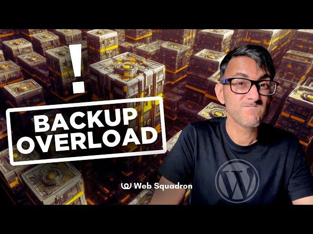 Don't let your Website Backup Overload!