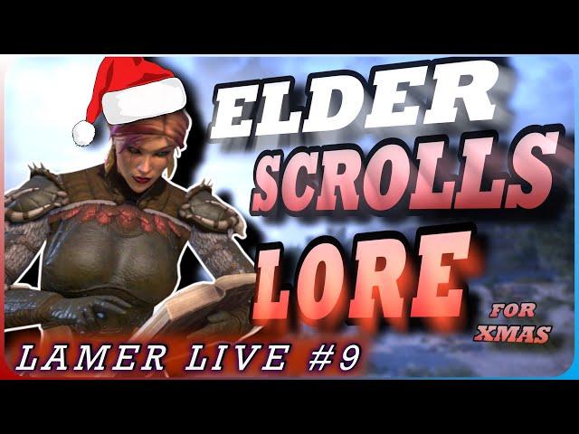 Elder Scrolls Lore for Christmas! Reading Lore-Books Tonight! 