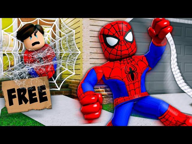 ABANDONED by SPIDERMAN! (A Roblox Movie)