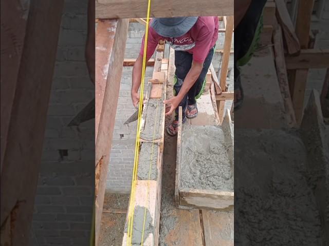 creative building, simple tools for laying red bricks...