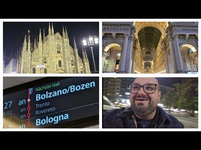 Vlog! Viaggio a Milano Parte1. Torno in Italia dopo 5 anni, guasto al Treno di andata (che disastro)