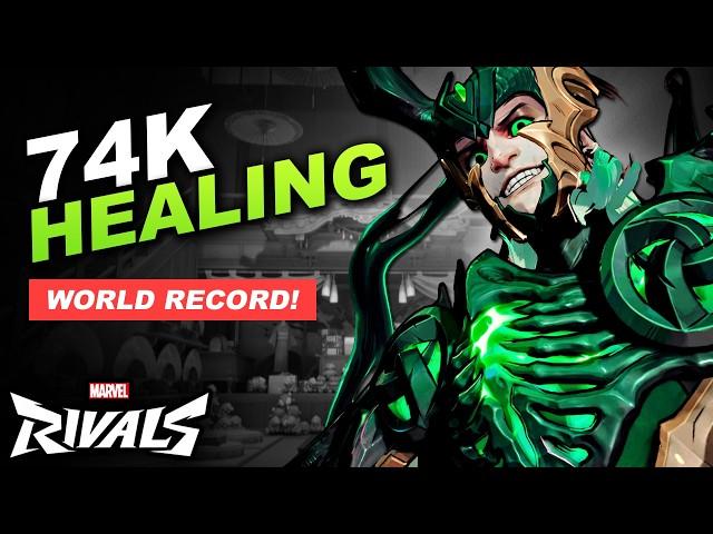 How I got 74k HEALING with Loki in 1 Marvel Rivals ranked match