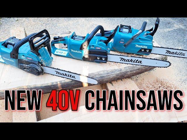 Introducing The Latest Makita 40v Chainsaws!