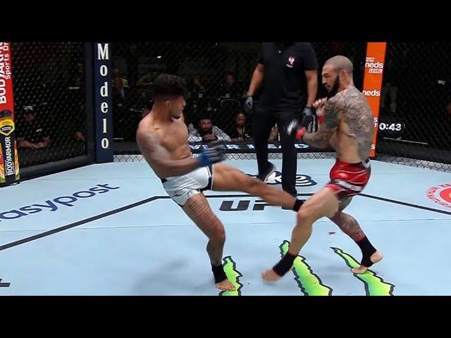 Insane Leg Kick TKOs